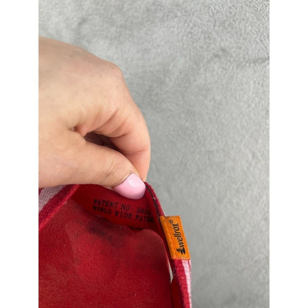 Wellrox Casey Vegan Evo Sandals Women’s Size 8 EU 40 Red Slip On